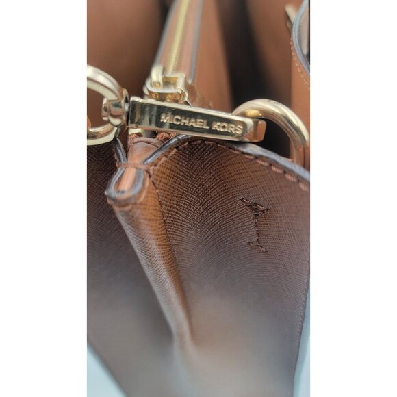 Michael Kors Studio Mercer Large Tote Bag Acorn - Picture 10 of 15